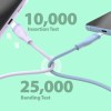 Дата кабель USB-C to USB-C 1.0m 60W (20V/3A) premium J5create (JUCX17W-N)