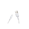 Дата кабель USB 2.0 AM to Micro 5P 1.0m 3A white XO (NB112-M-WH)