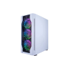 Корпус для ПК 1stPlayer D4-WH-4F1-W