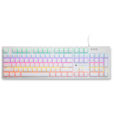 Клавіатура Thunderobot K104 Red Switch USB UA White (6932066308162)