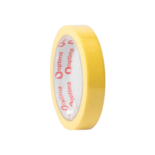 Скотч Optima малярний 18 мм х 27 м, жовтий (O45340)