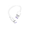 Дата кабель USB 2.0 AM to Type-C 1.0m 5A white ColorWay (CW-CBUC019-WH)