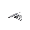Концентратор Trust USB-C 7-in1 2xUSB-А 3.2/2xUSB-С/2xHDMI/DP aluminiu 0.16m grey (25661_TRUST)