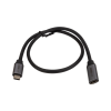Дата кабель USB-C M to USB-C F 0.5m 5Gbps 60W 4K60Hz Cabletime (CA913664)