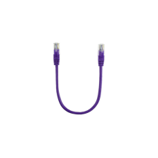 Патч-корд 0.5м, UTP, cat.5e, CU, violet Ritar (PCR-CU/0.5Pe / 14089)