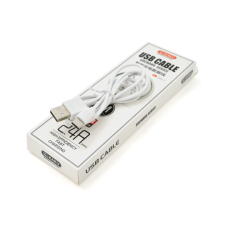 Дата кабель USB 2.0 AM to Lightning 1.0m 2.4А White iKAKU (KSC-060-L)