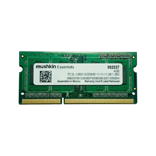 Модуль пам'яті для ноутбука SoDIMM DDR3L 4GB 1600 MHz Essentials Mushkin (992037)