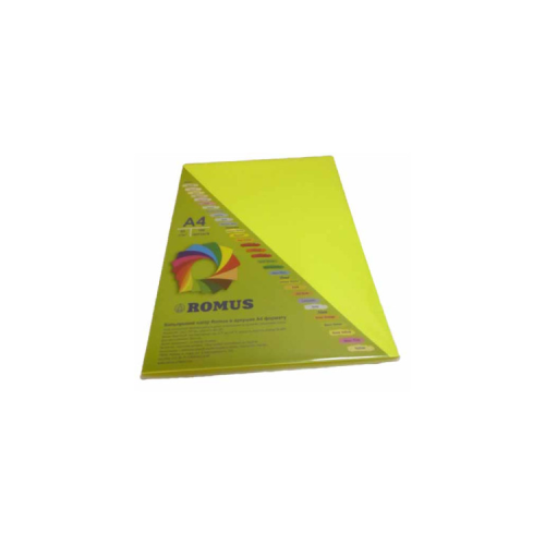 Бумага Romus A4 80 г/м2 100c, yellow neon (R50713)