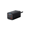 Зарядний пристрій Baseus 2xUSB-C 65W + 2xUSB GaN + cable USB-C to USB-C 100W 1.0m black (CCGP040101)
