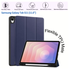 Чохол до планшета BeCover Flexible TPU Mate Samsung Galaxy Tab S11 (SM-X730/X736) 11.0" Deep Blue (715579)