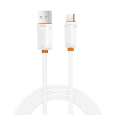 Дата кабель USB 2.0 AM to USB-C 1.0m 3A white XO (XO-CB-300UC-WH)