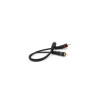 Кабель мультимедийный 1xRCA F to 2xRCA M 0.2m black Voltronic (YT-RCA(F)/2хRCA(M)-0,2CuB)