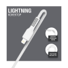 Дата кабель USB 2.0 AM to Lightning 1.2m AL-CBCOLOR-L1WT White ACCLAB (1283126518225)