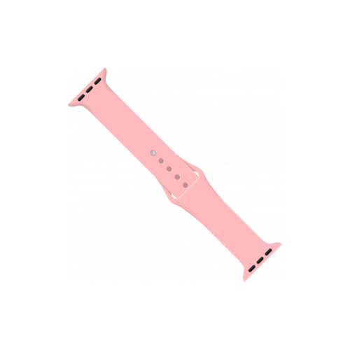 Ремешок для смарт-часов Intaleo Silicone для Apple Watch 38/40 mm pink (1283126494338)