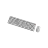 Комплект Gembird Silent Key Pro Business Wireless White (KBS-WMS-01-W-CYRL)