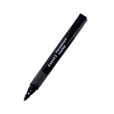 Маркер Axent Permanent Comfort Grip 2542-A, 2 мм круглий чорний (2542-01-A)