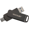 USB флеш накопитель Patriot 64GB Rage R550 Matte Black USB/Type-C 3.2 (PE64GR550DSAD)