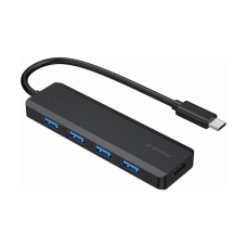 Концентратор Gembird 4 ports USB 3.1,USB-C, USB-C PD (UHB-CM-U3P4P-01)