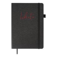 Книга записна Buromax Libreta А5 96 аркушів, без лініювання чорний (BM.295017-01)