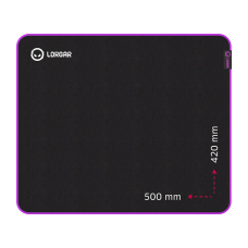 Коврик для мышки Lorgar Main 315 Black/Purple (LRG-GMP315)