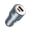 Зарядний пристрій XO CC47 1 USB 65W + 1 Type-C PD 35W (100W) Black (XO-CC47-BK)