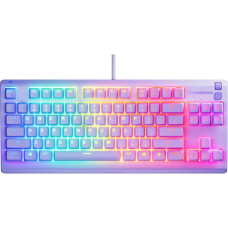 Клавиатура SteelSeries Apex 3 TKL USB UA Lavender (64940)