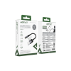 Перехідник USB AM to 3.5mm F 0.15m black Acefast (6974316285298)