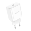 Зарядное устройство BOROFONE 1xUSB-C PD20W BA81A white (6941991108181)