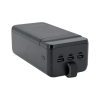 Батарея універсальна LIONPATTON 60000mAh, QC3.0, MicroUSB, Type-C, Lighting, USB, Black (L46 / 34004)