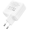 Зарядний пристрій HOCO C115A Header 2xUSB-C PD65W + 1xUSB QC3.0 GaN White (6931474798312)
