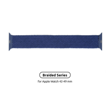 Ремешок для смарт-часов Armorstandart Braided Solo Loop для Apple Watch 49/46/45/44/42 (Series 1-3) Atlantic Blue Size 6 (148 mm) (ARM58078)