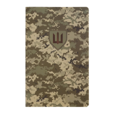 Книга записна Buromax з синтетичного каменя MILITARY, А5, 64 аркуші, клітинка, піксель (BM.295190-04)