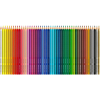 Олівці кольорові Faber-Castell Grip, акварельні, 48 кольорів в картонній коробці, 112449 (26535)