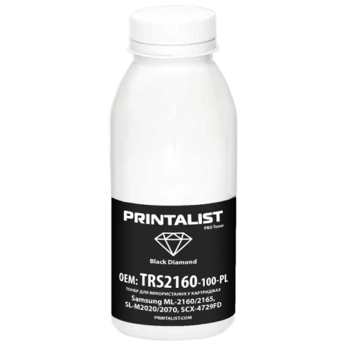 Тонер Samsung ML-2160 100г Black Printalist (TRS2160-100-PL)