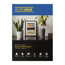 Фотопапір Buromax PRO А4 Glossy 180 г/м2, 60ст. (BM.2220-4060K)