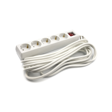 Мережевий фільтр живлення PowerPlant 7 м, 5 розеток, 3x1мм2 (PPSA08M70S5)