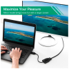 Перехідник Display Port M to VGA F black Ugreen (20415)