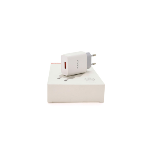 Зарядний пристрій iKAKU KSC-215 1xUSB 5V 2.1A White (KSC-215 NATU)
