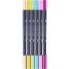 Художній маркер Faber-Castell набір двосторонніх Goldfaber Gofa Sketch Markers Kawaii, 6 кольорів (32549)