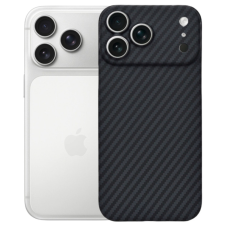 Чохол до мобільного телефона BeCover FIBRA Carbonite MagSafe Apple iPhone 17 Pro Max Black (715410)