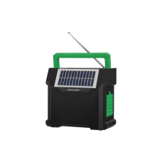 Акустична система NEWVEW NV-9153 Solar Panel/BT/USB/TF/FM Green (NWVW-NV-9153-GN)