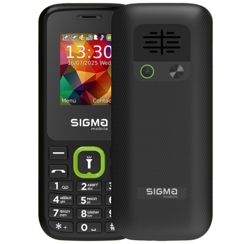Мобильный телефон Sigma X-style 171 MINI Track Black-Green (4827798813720)