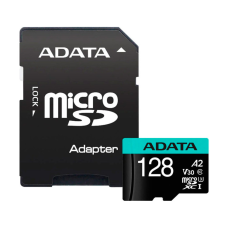 Карта пам'яті ADATA 128GB microSD class 10 UHS-I U3 V30 A2 Premier Pro SD 6.0 (AUSDX128GUI3V30SA2-RA1)