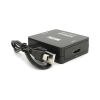 Перехідник HDMI F to 3xRCA F AV 720P/1080P black Voltronic (YT-CM-HDMI/AV-B)