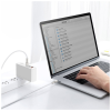Дата кабель USB-C to USB-C 1.0m 100W metal white Baseus (CATJK-C02)