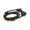 Кабель мультимедийный DVI M to DVI M 1.5m 24+1pin black/red Merlion (YT-DVI(M)/(M)NY/RD-1.5m)
