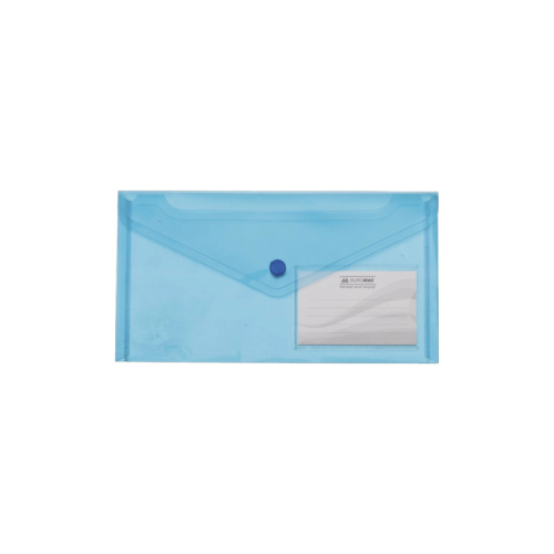 Папка - конверт Buromax DL (240x130мм) TRAVEL, blue (BM.3938-02)