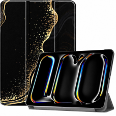 Чохол до планшета BeCover Smart Case Apple iPad Pro 11" M5 2025 Black Abstraction (715971)