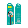 Дата кабель USB 2.0 AM to Micro 5P 1.0m 2.4A silicone X53 black HOCO (6931474738073)