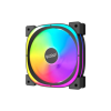 Кулер до корпусу PcCooler EF 120 ARGB BK 3 IN 1 Black